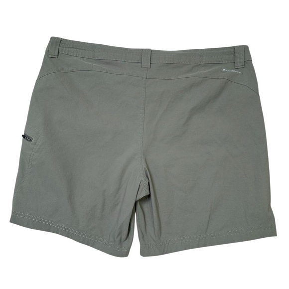 Eddie Bauer Women’s 14 Olive Green Rainier Hiking Short - Picture 3 of 7